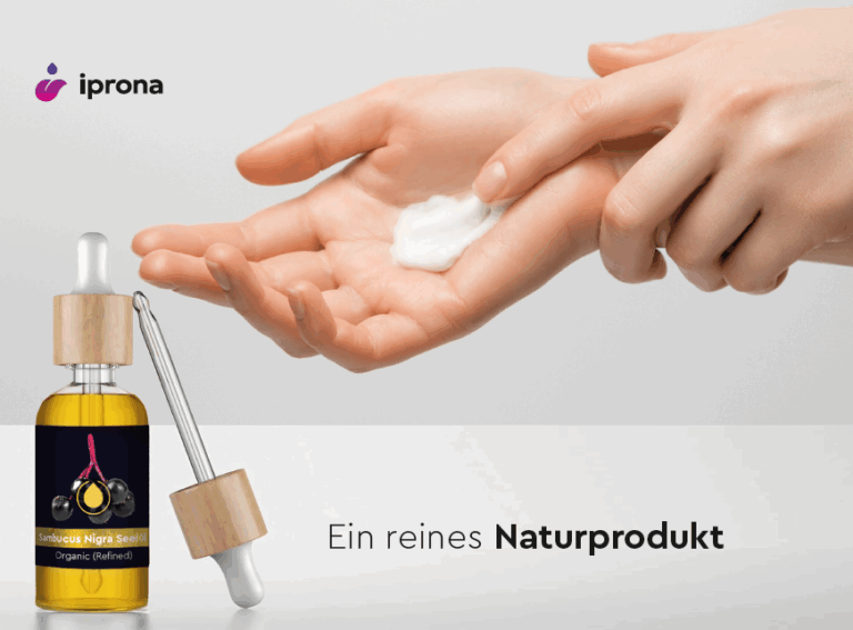 BIO-Holundersamenöl (Wirkstofföl für die Naturkosmetik) aus „Upcycling-Prozess“
