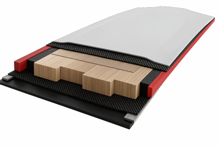 Nachhaltige Leichtbaucomposites für Hightechskier